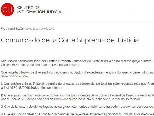 Comunicado de la Corte Juicio a Cristina.jpg