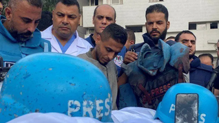 La Franja de Gaza se consolidó como la zona más mortífera para los periodistas en 2025, con 57 profesionales asesinados. La Franja de Gaza se consolidó como la zona más mortífera para los periodistas en 2025, con 57 profesionales asesinados.