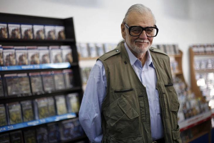 George Romero, the reference of the zombie genre. George Romero, the reference of the zombie genre.