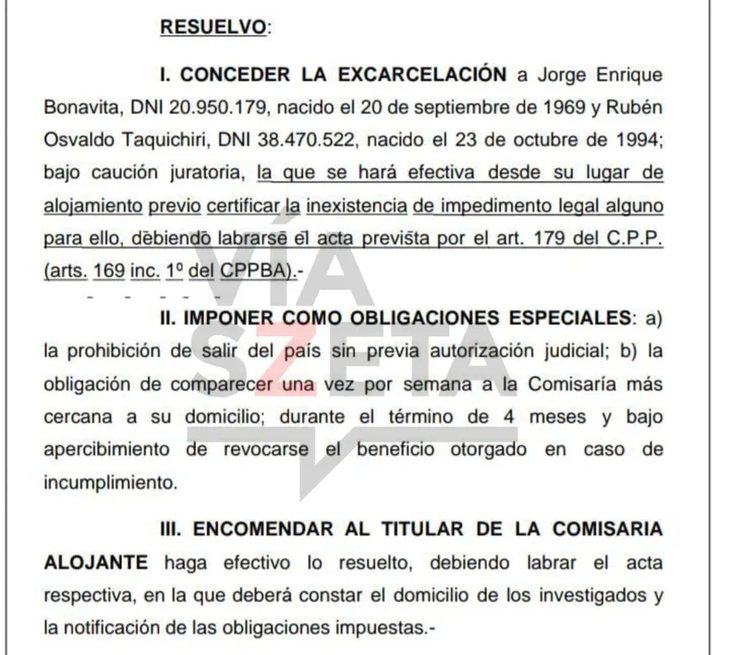Judge David Mancinelli's resolution. (ViaSzeta) Judge David Mancinelli's resolution. (ViaSzeta)