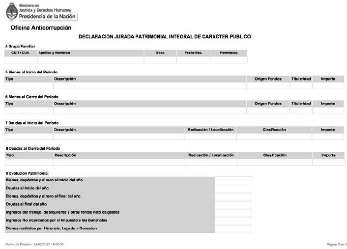 Patrimonio de funcionarios: qué datos serán de acceso público (foto 2)