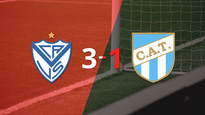 con muchos goles, velez derroto 3-1 a atletico tucuman