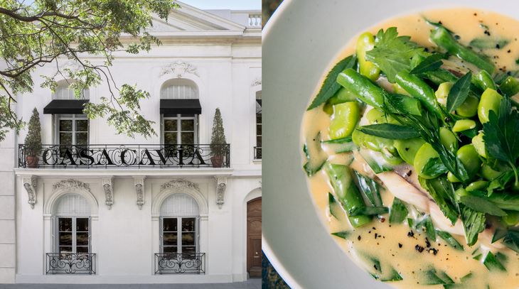 Casa Cavia funciona como un espacio interdisciplinario donde conviven cocina, coctelería, diseño y literatura. Casa Cavia funciona como un espacio interdisciplinario donde conviven cocina, coctelería, diseño y literatura.