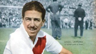 Ángel Labruna, uno de los dos máximos goleadores históricos del fútbol argentino y de River Plate.