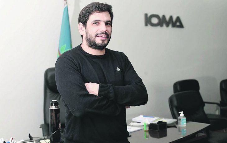 El presidente del Instituto Obra Médico Asistencial (IOMA), Homero Giles.