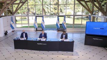 Alberto Fernández anuncia la extensión del aislamiento social, preventivo y obligatorio.
