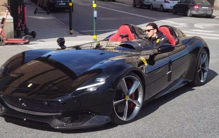 cristiano ronaldo falto a una practica porque se fue a comprar una ferrari de u$s2 millones