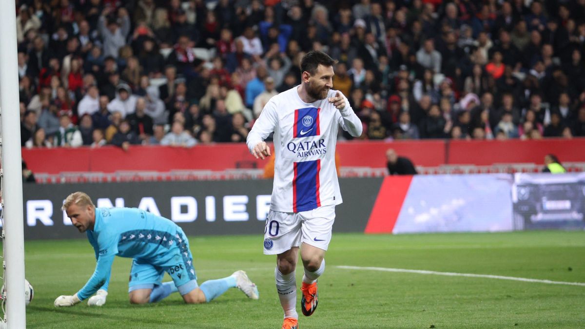 Messi did not accuse the rumors and gave PSG the victory against Nice