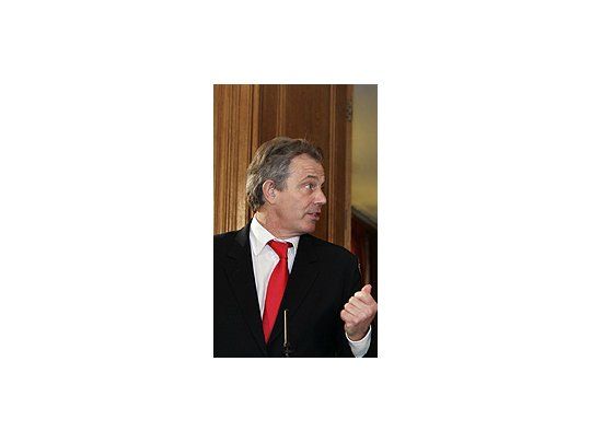 El primer ministro británico, Tony Blair.