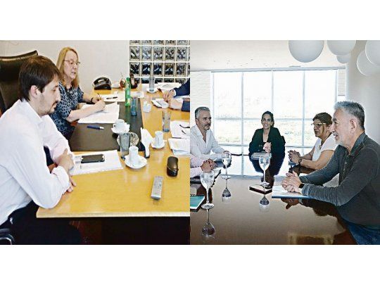 Bajo análisis. Dos gobernadores díscolos, el puntano Alberto Rodríguez Saá, y la santacruceña Alicia Kirchner, reunieron ayer a los miembros de su gabinete económico para analizar el impacto que tendrá en sus distritos el Pacto Fiscal propuesto por Nación y al que, por caso, aún San Luis no adhirió. En Santa Cruz, la gobernadora retomó ayer la gestión tras 20 días de licencia.