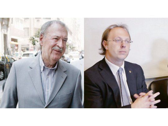 Juan Schiaretti y Gonzalo Saglione.