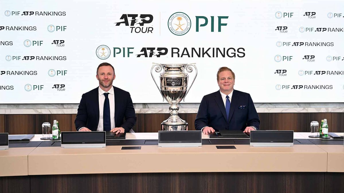 Saudi Arabia becomes the official sponsor of the ATP men’s ranking
