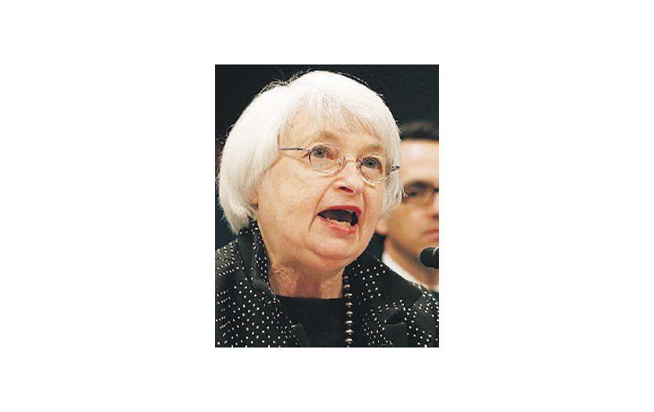 Janet Yellen pretende una inflación anual en torno al 2% para subir los tipos de interés.