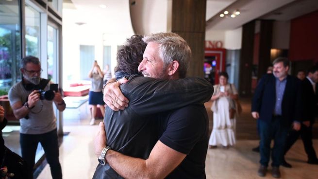 Rogelio Frigerio se reunió este sábado con Javier Milei.