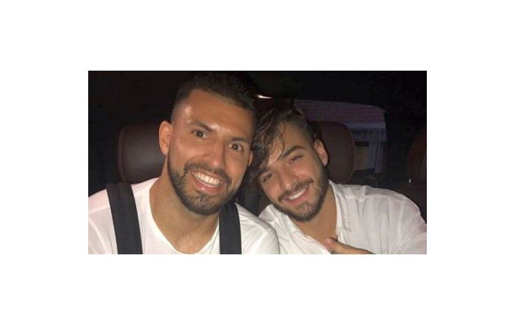 Sergio Agüero ya la había pedido al chofer que bajara la velocidad, por eso tenía el cinturón de seguridad puesto.