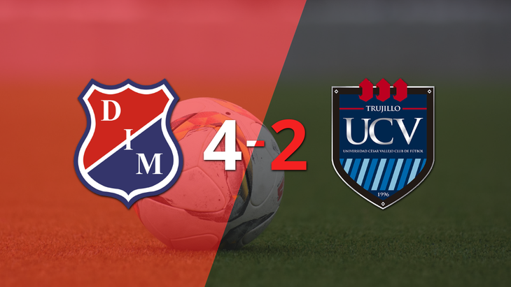 Jhon Vásquez sentenció el triunfo de Independiente Medellín ante César Vallejo con doblete