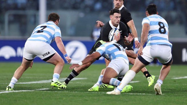 Los Pumas no pudieron ante la selección neozelandesa en el Rugby Championship.