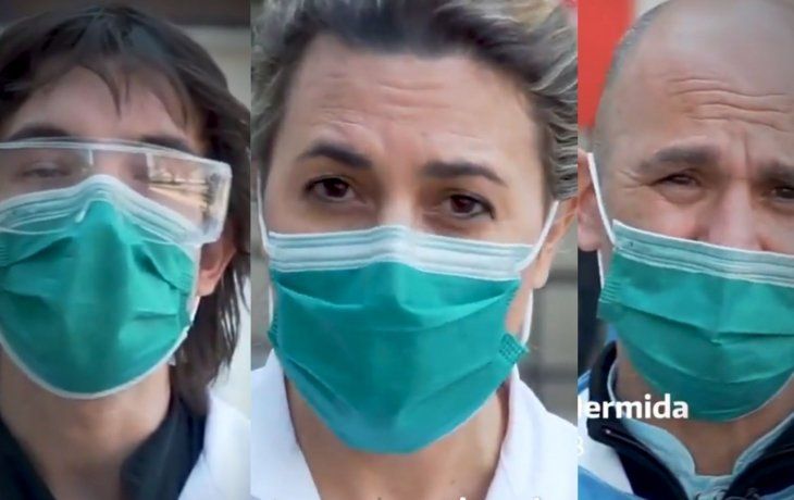 El personal de salud contó dolorosa experiencia