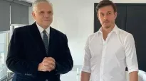 Ricardo López Murphy con Roberto García Moritán.&nbsp;
