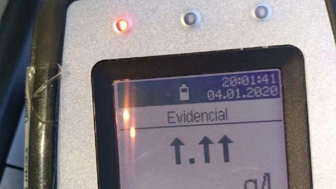 Un hombre dio positivo en el test de alcoholemia y vivió una insólita situación en Mendoza