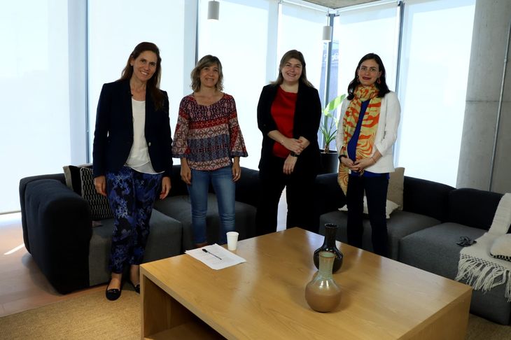 María Carpintieri, Florencia Arbeleche, Luciana Tieri y Melina Masnatta.