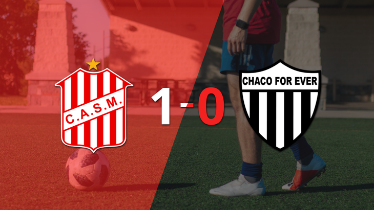 A San Martín (T) le alcanzó con un gol para derrotar a Chaco For Ever en el estadio la Ciudadela