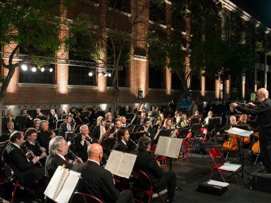 New concert of the Symphonic Band in demand of salary improvement to the Government of Buenos Aires