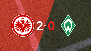 werder bremen cayo 2-0 en su visita a eintracht frankfurt