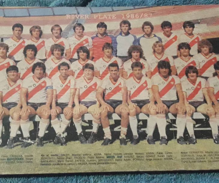 El exdelantero, que ostenta un récord con el Millonario por su poco tiempo en cancha con esa camiseta, compartió un recuerdo de su paso por el plantel de River. El exdelantero, que ostenta un récord con el Millonario por su poco tiempo en cancha con esa camiseta, compartió un recuerdo de su paso por el plantel de River.
