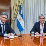 Jorge Macri se reúne con Luis Caputo. Jorge Macri se reúne con Luis Caputo.