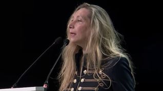 Karina Milei habló en Rosario y defendió el RIGI.