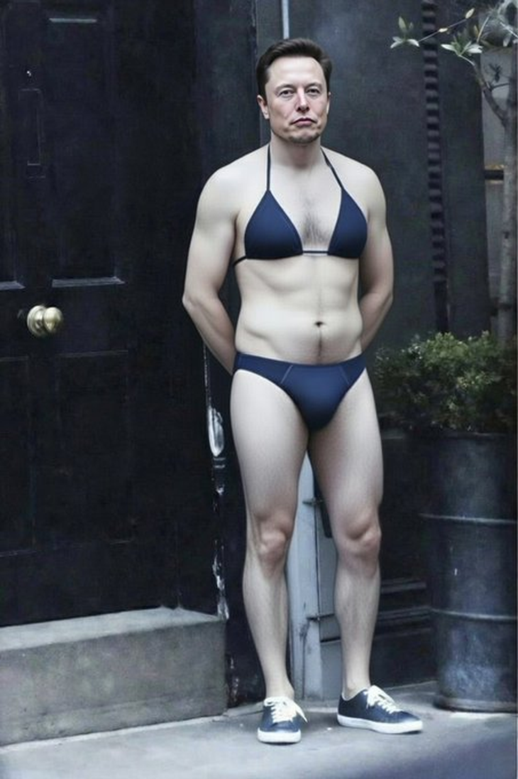 Elon Musk, satirizado por su propia IA.