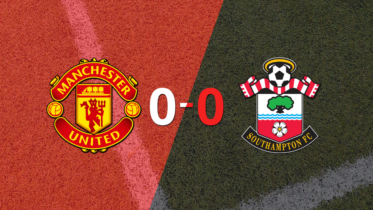 Manchester United and Southampton did not take advantage and finished goalless