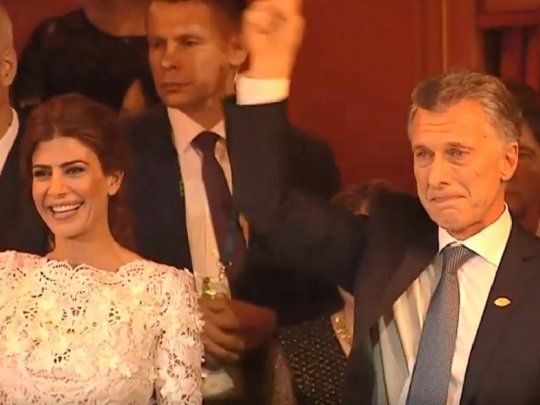 Mauricio Macri no pudo contener las lágrimas al finalizar el show en el Colón.