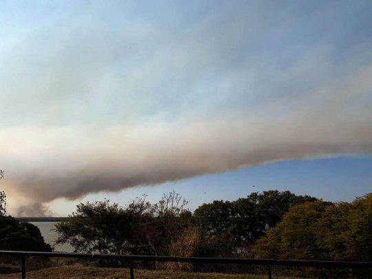 La ciudad de Rosario se cubrió de cenizas&nbsp;