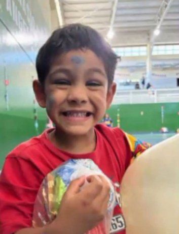 Ángel tenía 4 años. Ángel tenía 4 años.