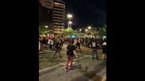 La Policía de la provincia de Córdoba reprimió a los manifestantes en que concentraban en las inmediaciones de Patio Olmos.&nbsp;
