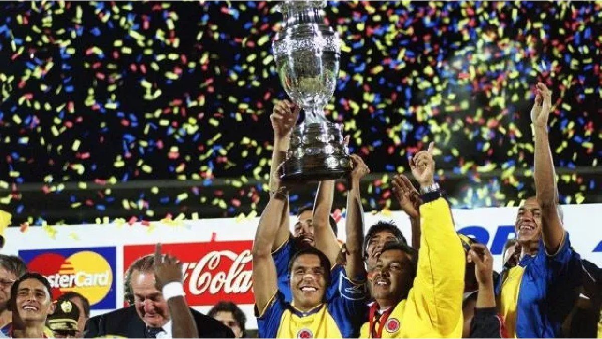How did the Colombian national team fare in the Copa América finals?