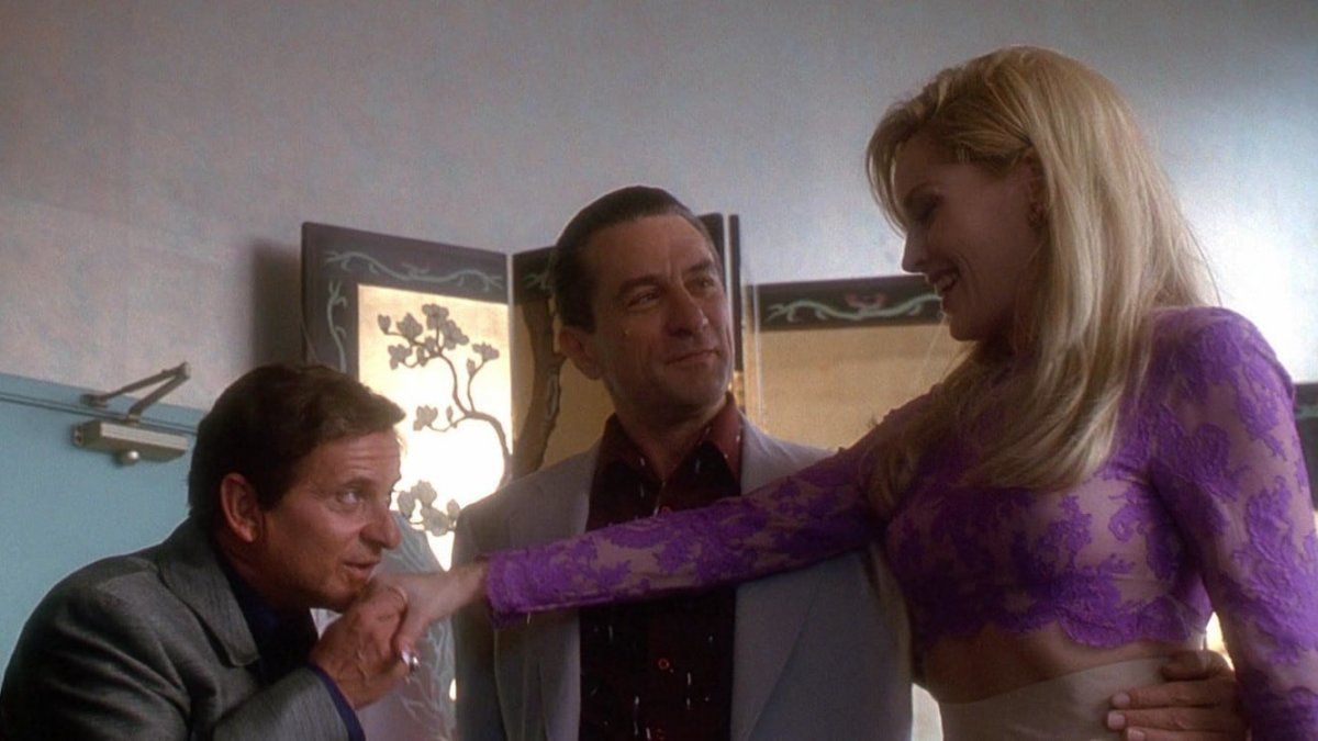 Sharon Stone and the misogynistic treatment of some actors: Robert De Niro and Joe Pesci the exception