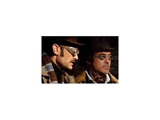 Downey Jr. y Law, otra vez como Holmes y Watson.