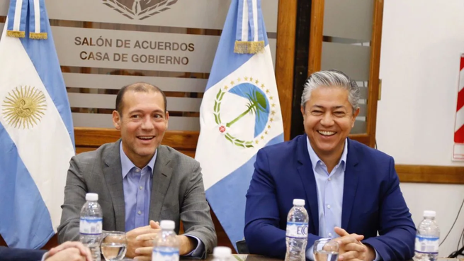 Omar Gutiérrez y Rolando Figueroa, exaliados en la provincia de Neuquén.