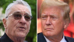 Otro duro ida y vuelta entre Trump y De Niro. Otro duro ida y vuelta entre Trump y De Niro.