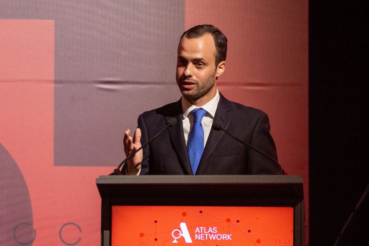 Agustín Iturralde, director del Centro de Estudios para el Desarrollo, que organizó el Latin American Liberty Forum.