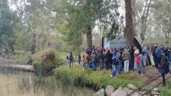 Señalización de la quinta El Silencio, a donde durante la visita de la CIDH en 1979 fueron trasladados 15 detenidos de la ESMA.&nbsp;
