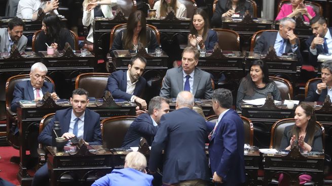 Bloque de diputados del PRO.