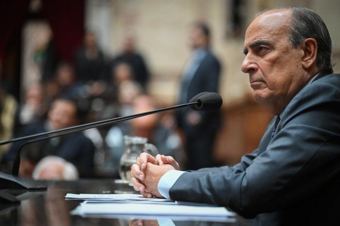 El jefe de Gabinete, Guillermo Francos. 