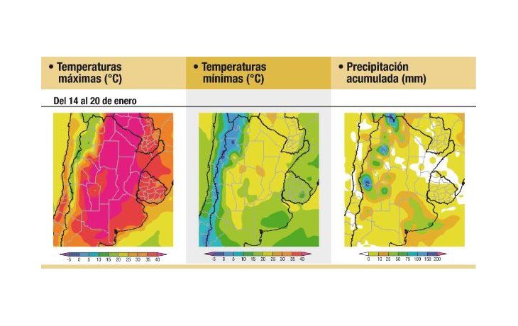Ola de calor dominará zona agrícola