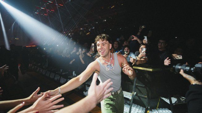 Quevedo said “good night, Buenos Aires”: an innovative show 360 ° and an Argentine cover for memory