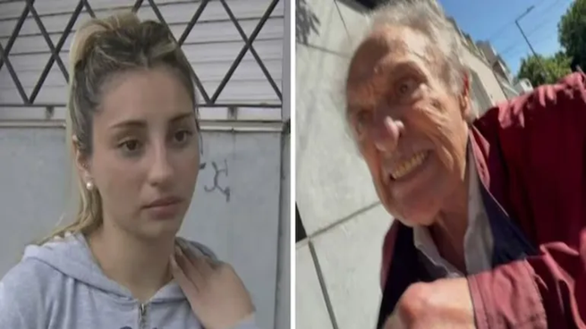 El jubilado había golpeado en la cara a Agustina por haber dejado su auto mal estacionado. A la joven, se le revocó su licencia de conducir por otros motivos.