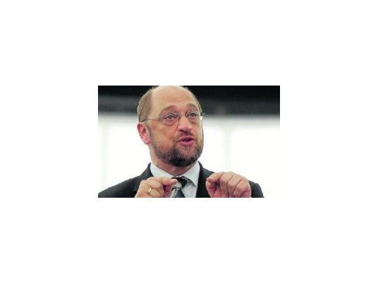 El nuevo presidente del parlamento europeo, Martin Schultz.